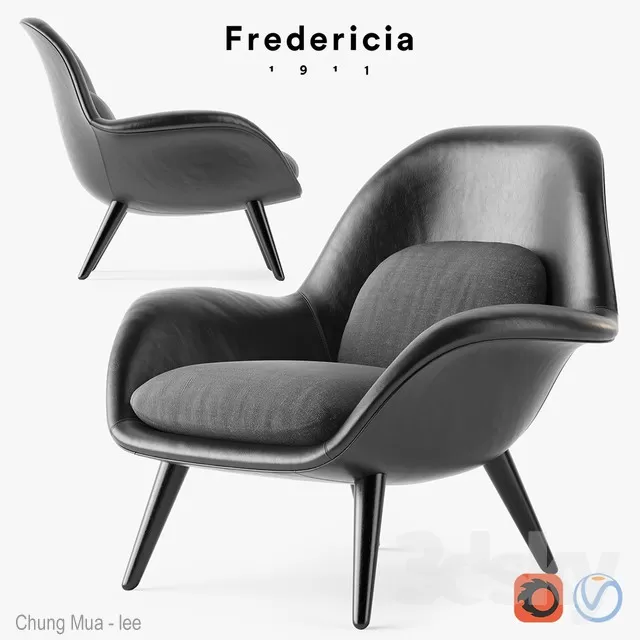 3DSKYFREE – LIVING ROOM - ARMCHAIRS 3DS MAX MODELS