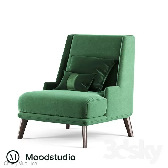 3DSKYFREE – LIVING ROOM - ARMCHAIRS 3DS MAX MODELS