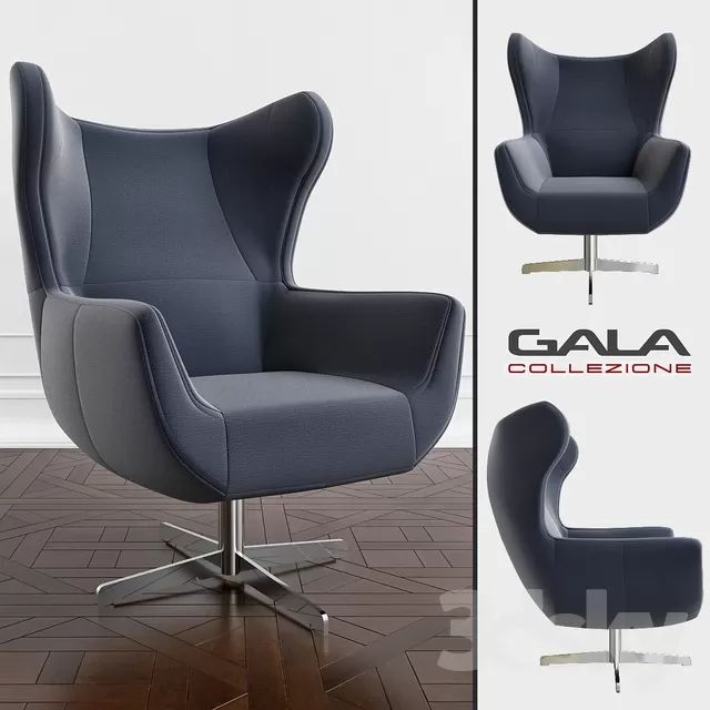 3DSKYFREE – LIVING ROOM - ARMCHAIRS 3DS MAX MODELS