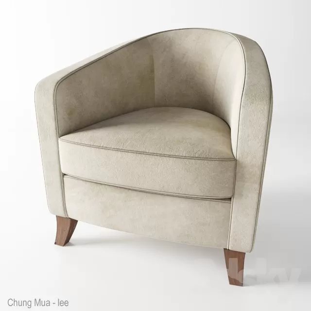 3DSKYFREE – LIVING ROOM - ARMCHAIRS 3DS MAX MODELS