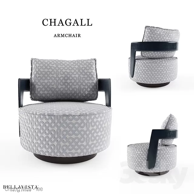 3DSKYFREE – LIVING ROOM - ARMCHAIRS 3DS MAX MODELS