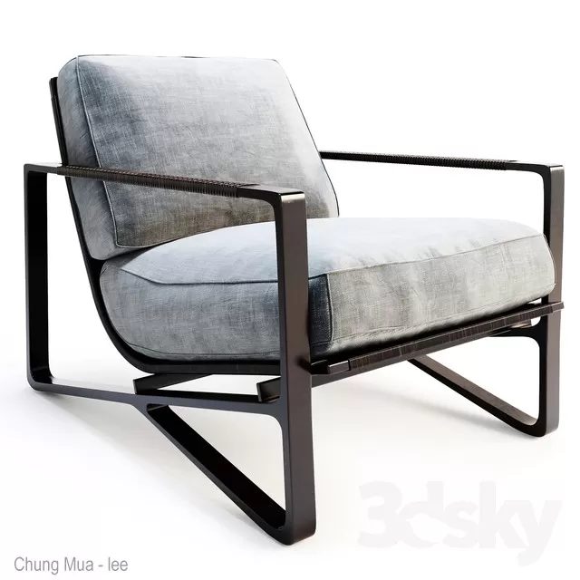 3DSKYFREE – LIVING ROOM - ARMCHAIRS 3DS MAX MODELS