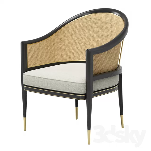 3DSKYFREE – LIVING ROOM - ARMCHAIRS 3DS MAX MODELS