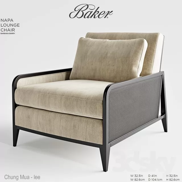 3DSKYFREE – LIVING ROOM - ARMCHAIRS 3DS MAX MODELS