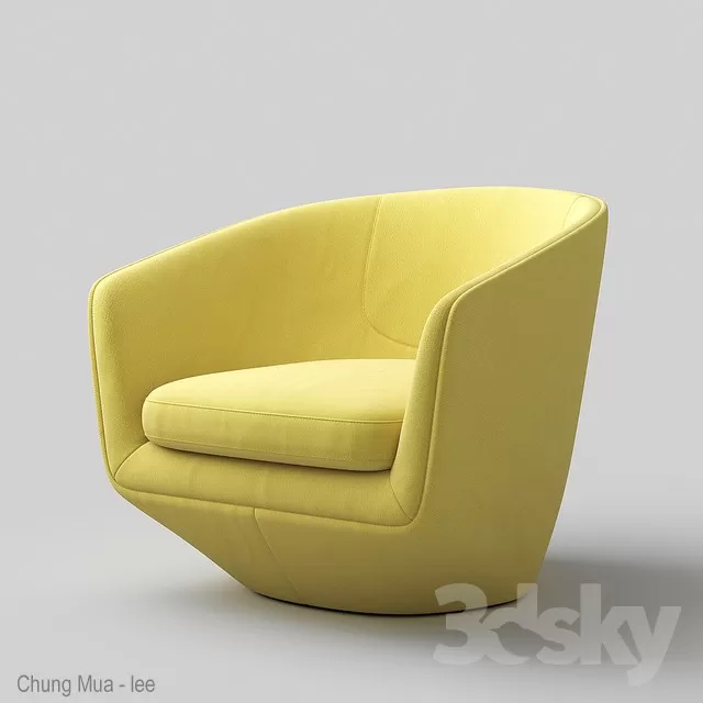 3DSKYFREE – LIVING ROOM - ARMCHAIRS 3DS MAX MODELS