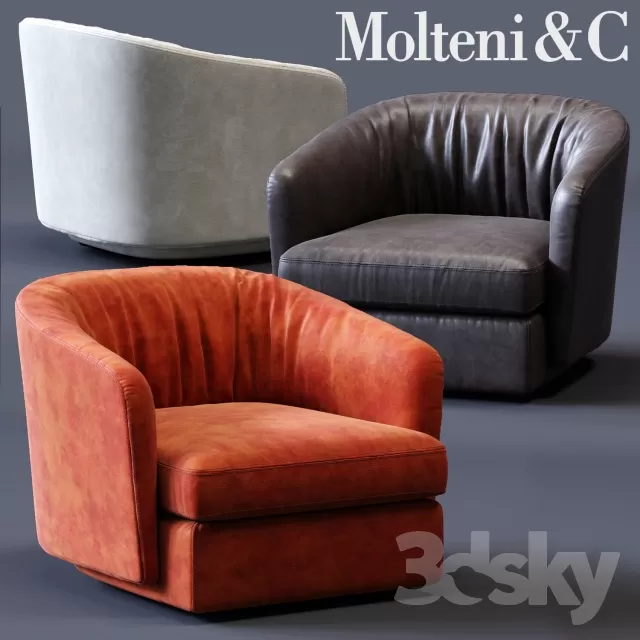 3DSKYFREE – LIVING ROOM - ARMCHAIRS 3DS MAX MODELS