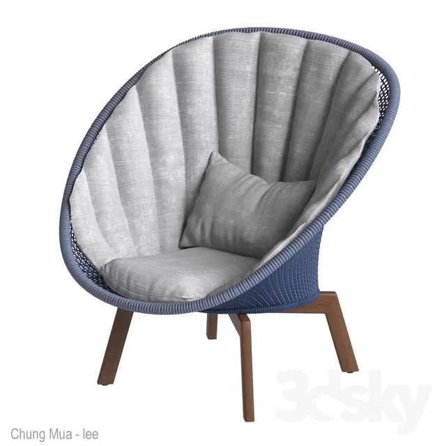 3DSKYFREE – LIVING ROOM - ARMCHAIRS 3DS MAX MODELS