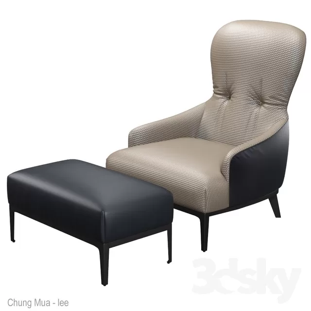 3DSKYFREE – LIVING ROOM - ARMCHAIRS 3DS MAX MODELS