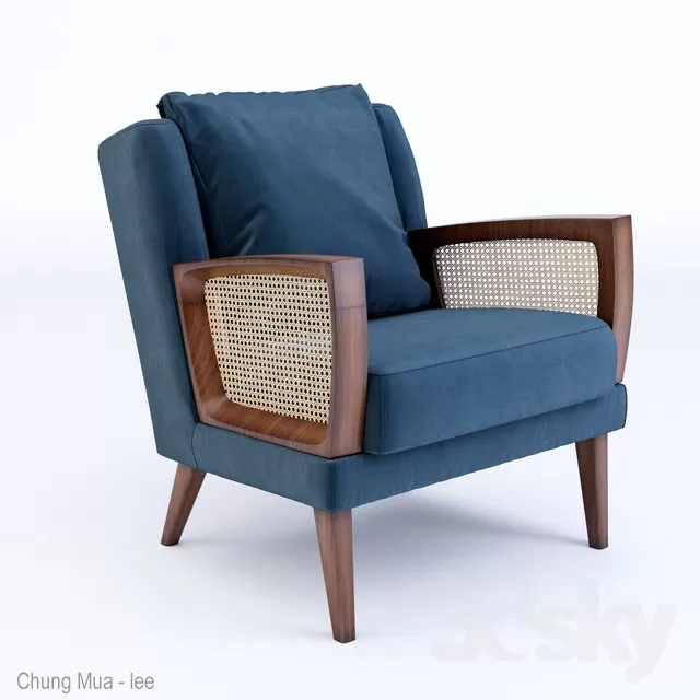 3DSKYFREE – LIVING ROOM - ARMCHAIRS 3DS MAX MODELS