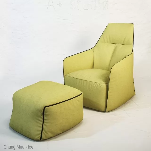 3DSKYFREE – LIVING ROOM - ARMCHAIRS 3DS MAX MODELS