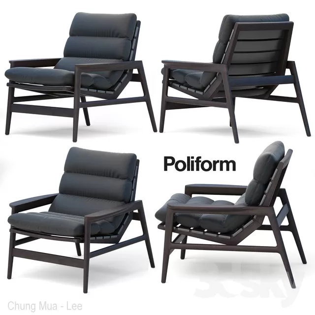 3DSKYFREE – LIVING ROOM - ARMCHAIRS 3DS MAX MODELS