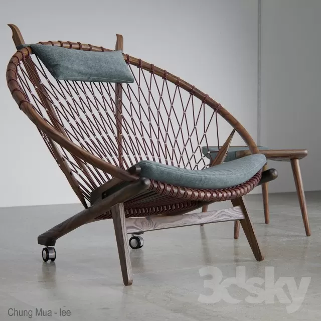 3DSKYFREE – LIVING ROOM - ARMCHAIRS 3DS MAX MODELS