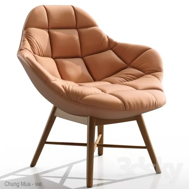 3DSKYFREE – LIVING ROOM - ARMCHAIRS 3DS MAX MODELS