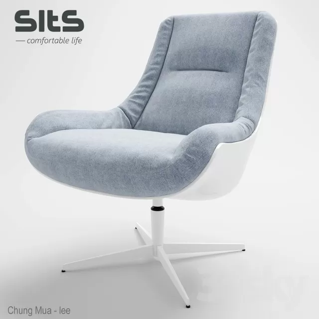 3DSKYFREE – LIVING ROOM - ARMCHAIRS 3DS MAX MODELS