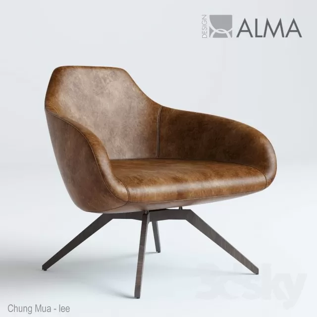 3DSKYFREE – LIVING ROOM - ARMCHAIRS 3DS MAX MODELS