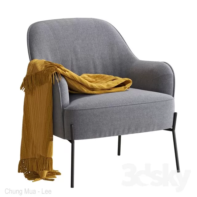 3DSKYFREE – LIVING ROOM - ARMCHAIRS 3DS MAX MODELS