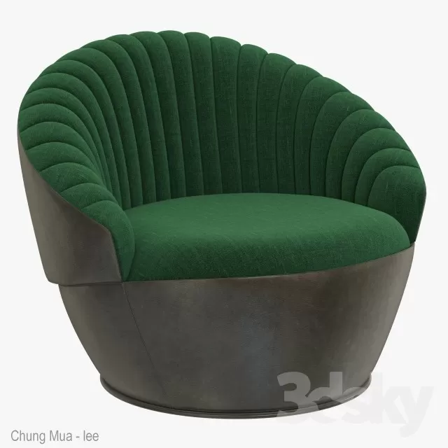 3DSKYFREE – LIVING ROOM - ARMCHAIRS 3DS MAX MODELS