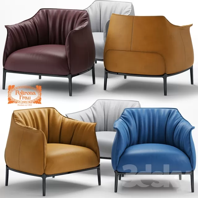 3DSKYFREE – LIVING ROOM - ARMCHAIRS 3DS MAX MODELS