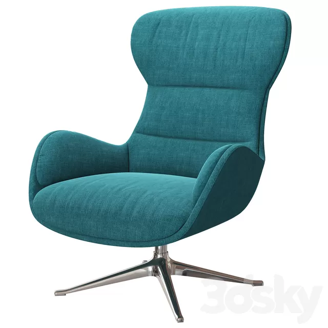 3DSKYFREE – LIVING ROOM - ARMCHAIRS 3DS MAX MODELS