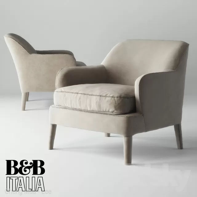 3DSKYFREE – LIVING ROOM - ARMCHAIRS 3DS MAX MODELS