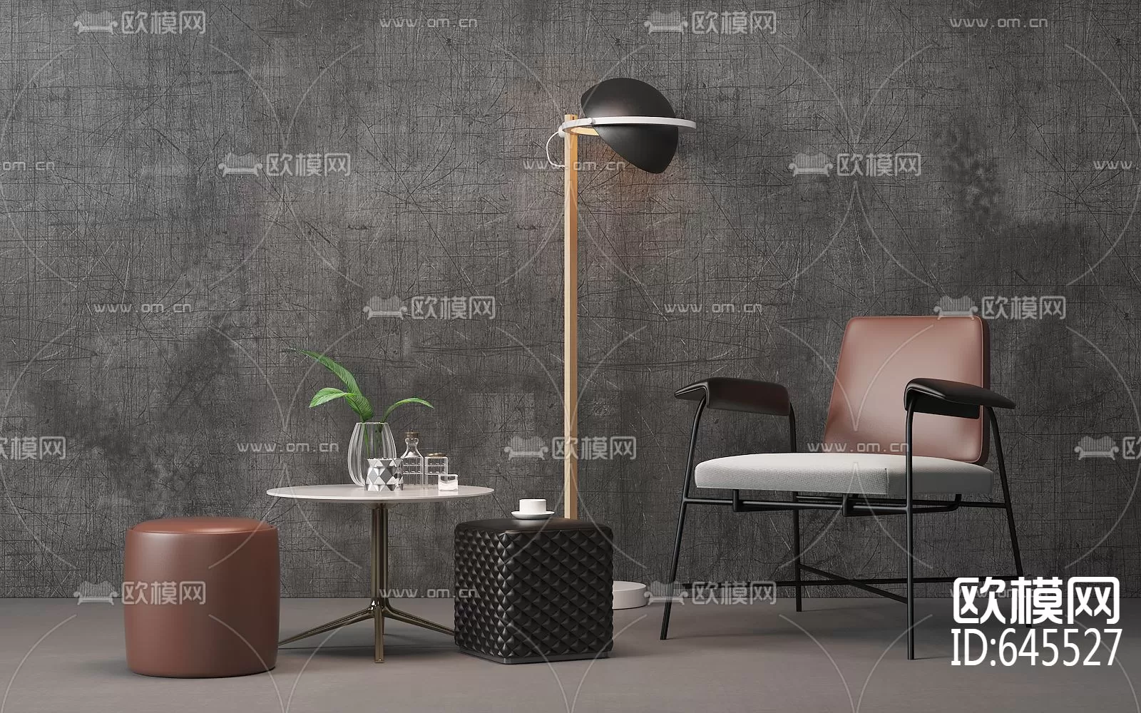 3DSKYFREE – LIVING ROOM - ARMCHAIRS 3DS MAX MODELS