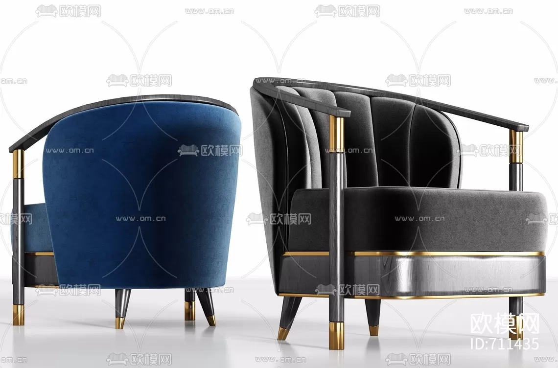 3DSKYFREE – LIVING ROOM - ARMCHAIRS 3DS MAX MODELS