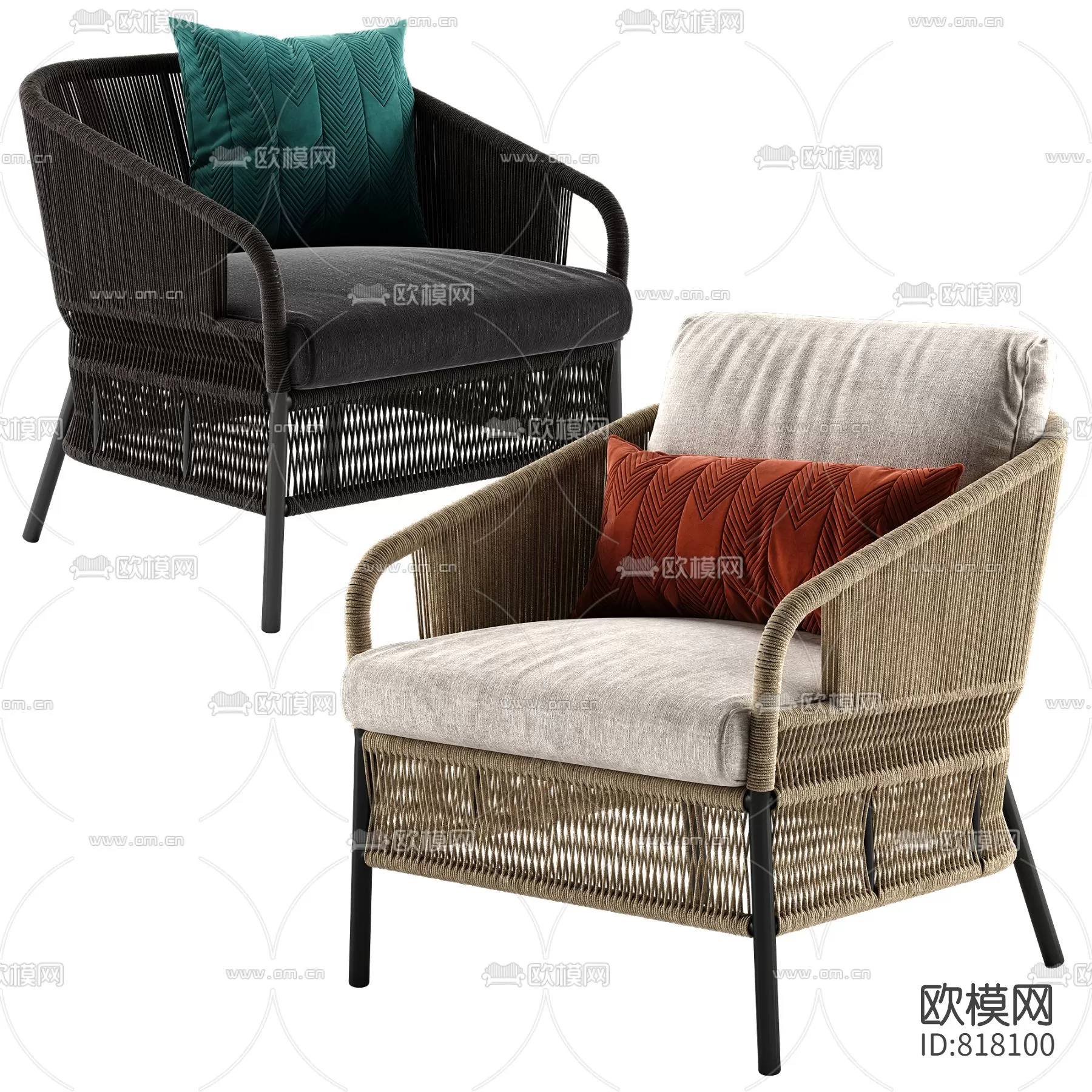3DSKYFREE – LIVING ROOM - ARMCHAIRS 3DS MAX MODELS