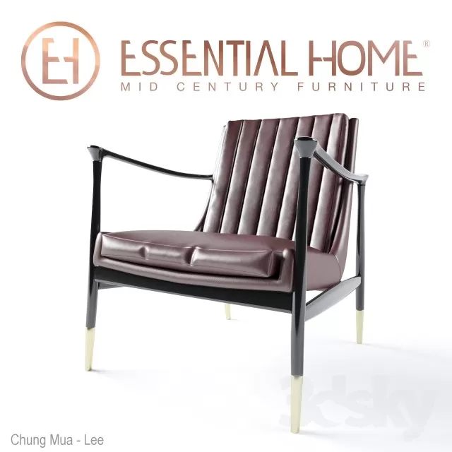 3DSKYFREE – LIVING ROOM - ARMCHAIRS 3DS MAX MODELS
