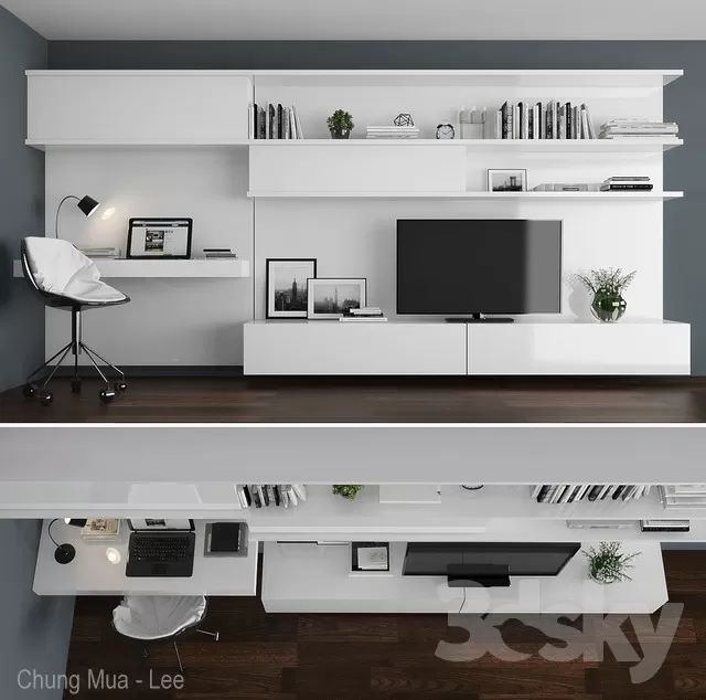 3DSKYFREE – LIVINGROOM 3DS MAX MODELS