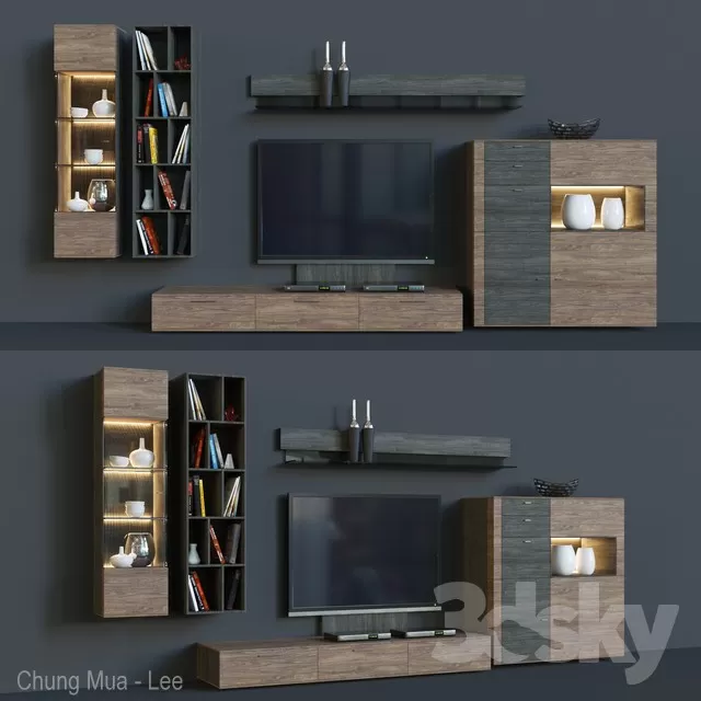 3DSKYFREE – LIVINGROOM 3DS MAX MODELS