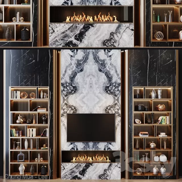 3DSKYFREE – LIVINGROOM 3DS MAX MODELS