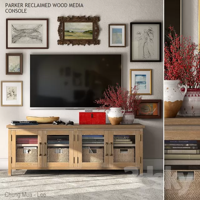 3DSKYFREE – LIVINGROOM 3DS MAX MODELS