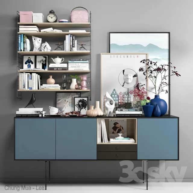 3DSKYFREE – LIVINGROOM 3DS MAX MODELS