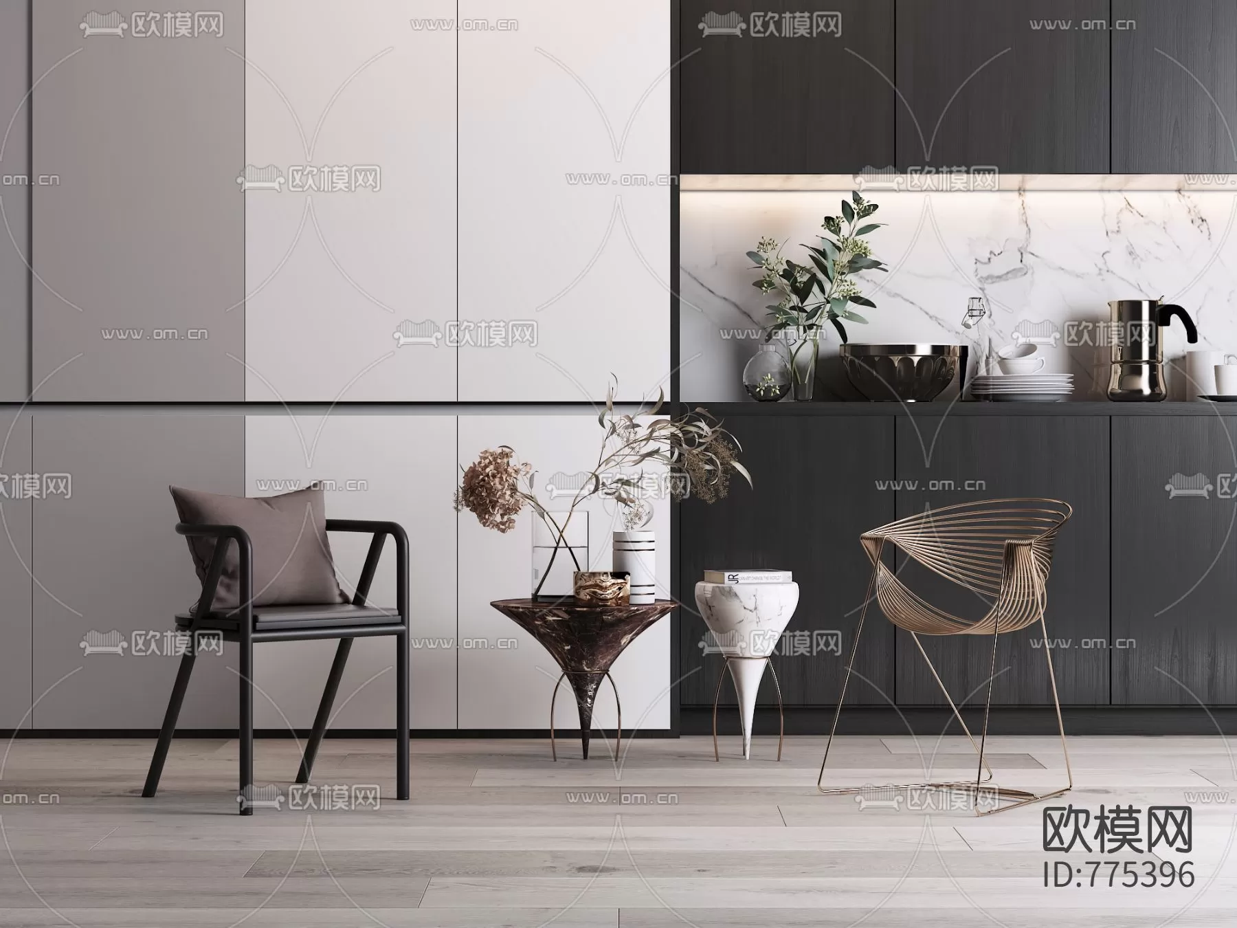 3DSKYFREE – LIVINGROOM - CHAIR 3DS MAX MODELS