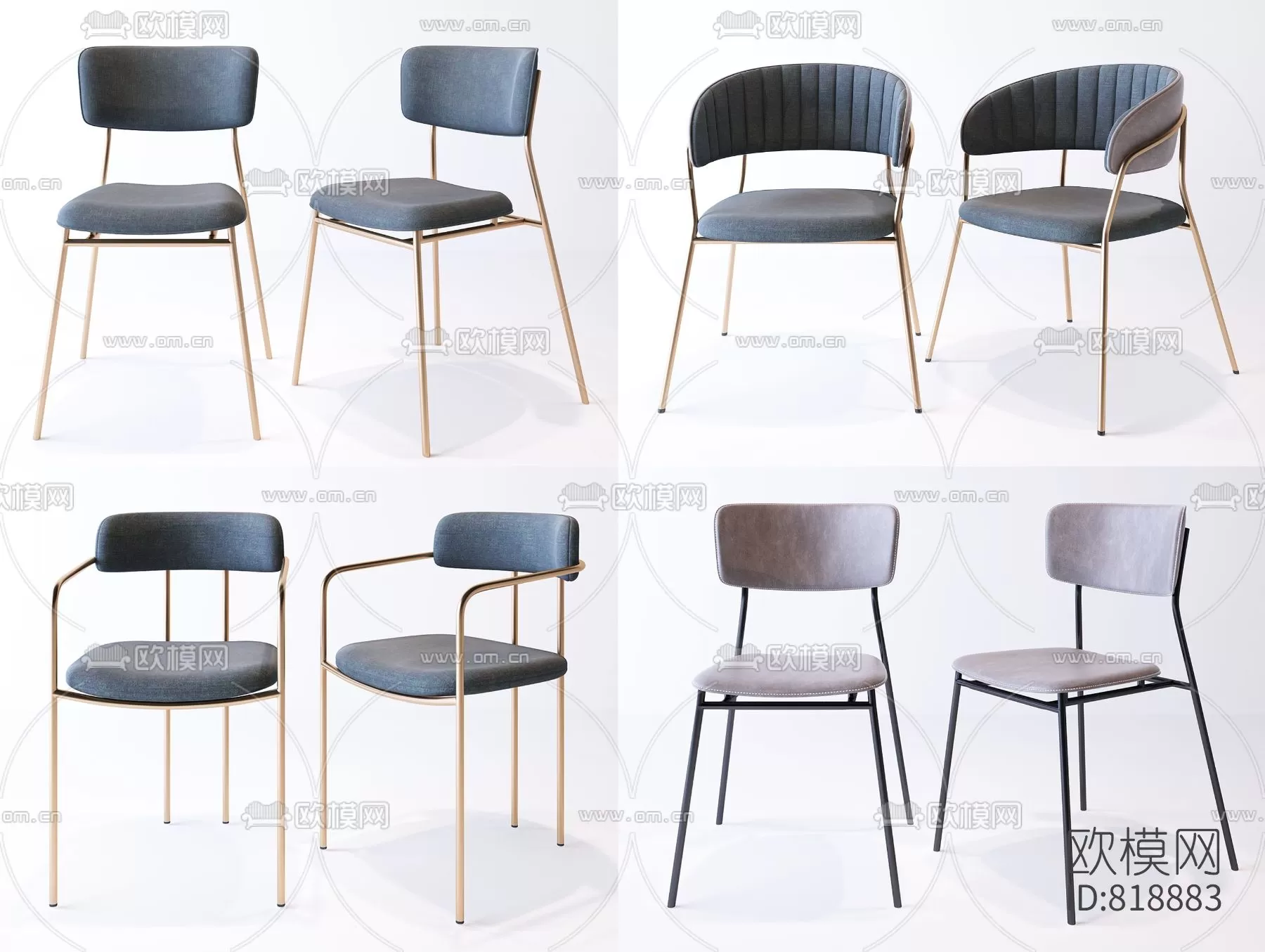 3DSKYFREE – LIVINGROOM - CHAIR 3DS MAX MODELS