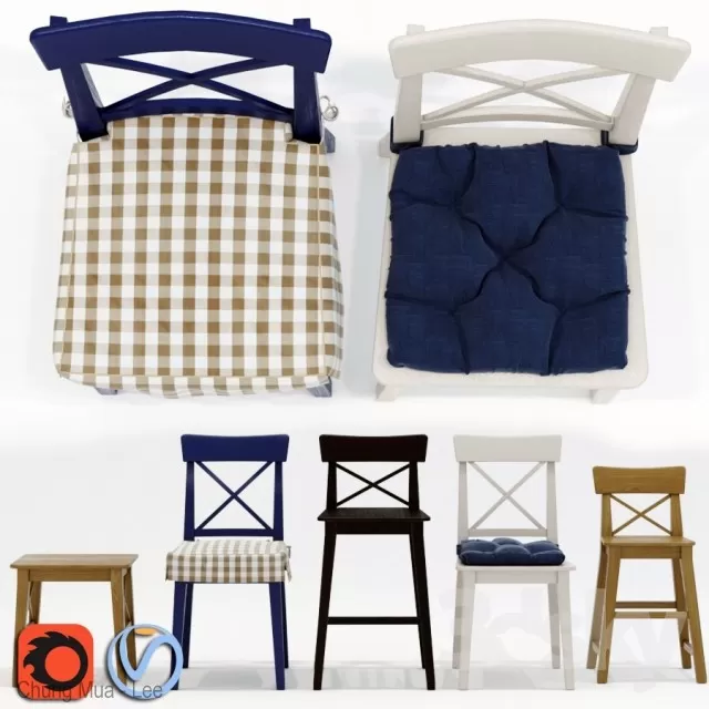 3DSKYFREE – LIVINGROOM - CHAIR 3DS MAX MODELS