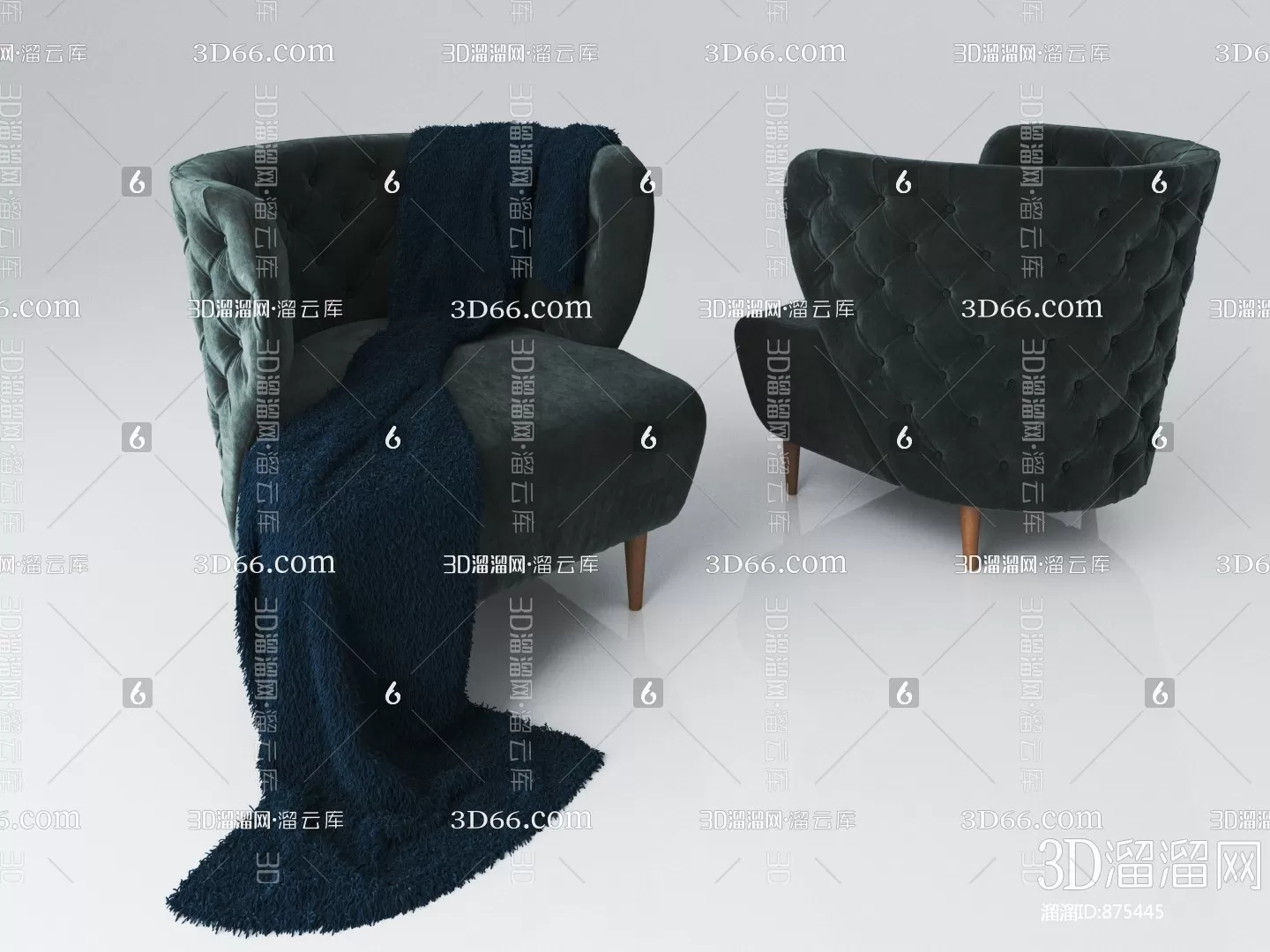 3DSKYFREE – LIVINGROOM - CHAIR 3DS MAX MODELS