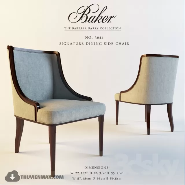 3DSKYFREE – LIVINGROOM - CHAIR 3DS MAX MODELS