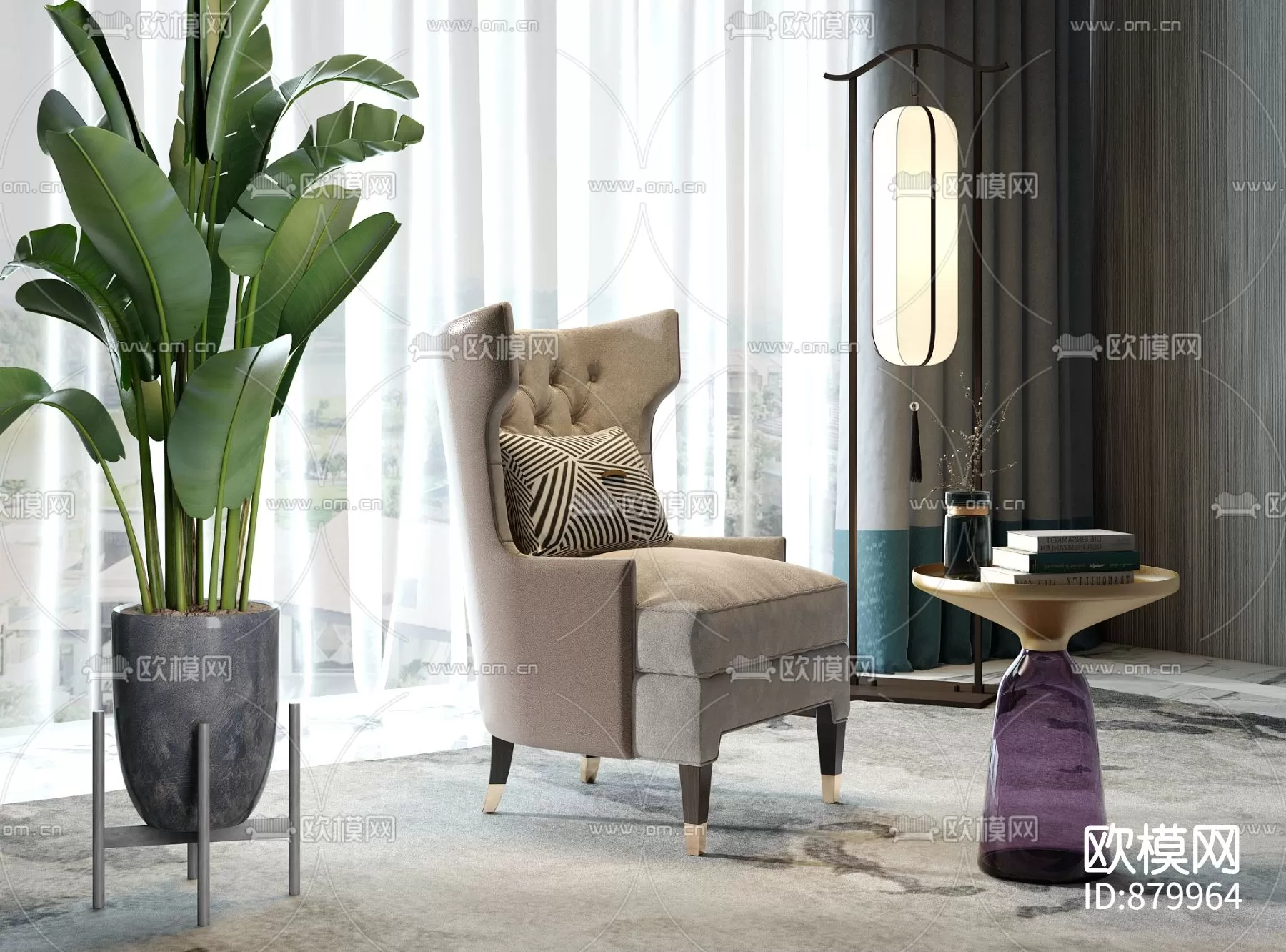 3DSKYFREE – LIVINGROOM - CHAIR 3DS MAX MODELS