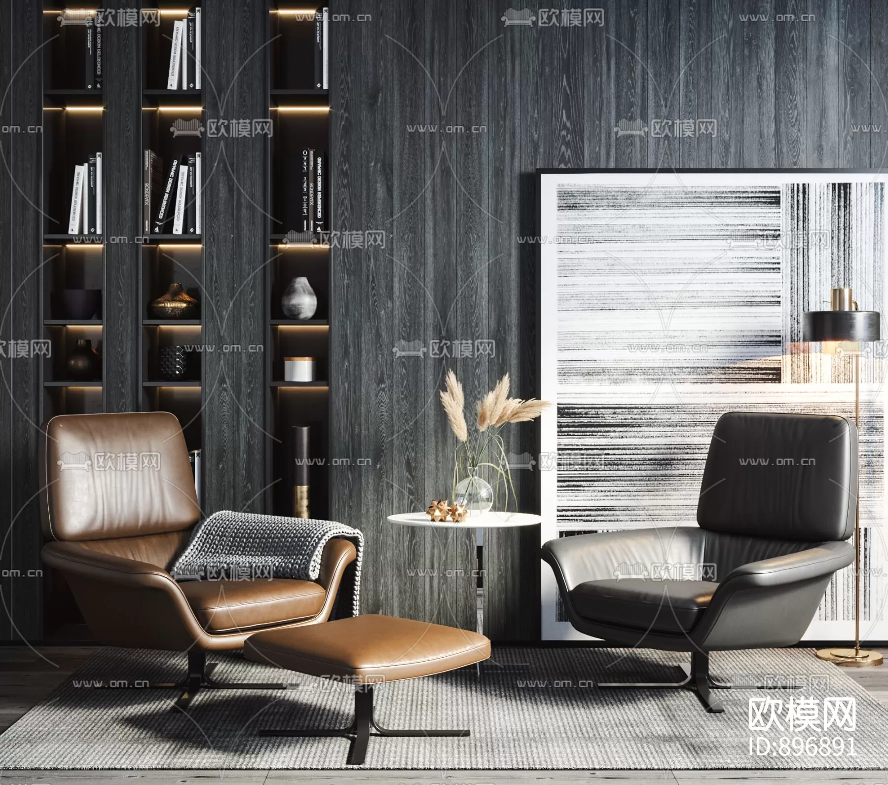 3DSKYFREE – LIVINGROOM - CHAIR 3DS MAX MODELS