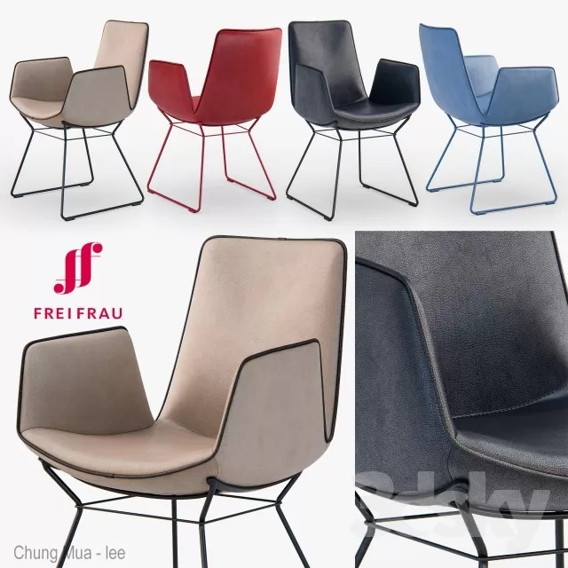 3DSKYFREE – LIVINGROOM - CHAIR 3DS MAX MODELS