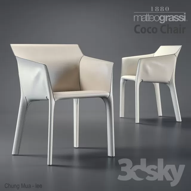 3DSKYFREE – LIVINGROOM - CHAIR 3DS MAX MODELS