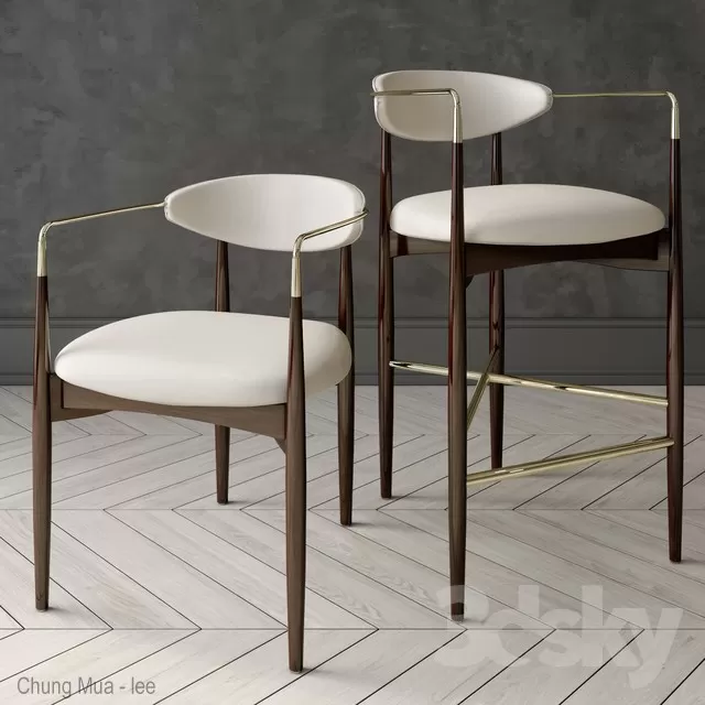 3DSKYFREE – LIVINGROOM - CHAIR 3DS MAX MODELS