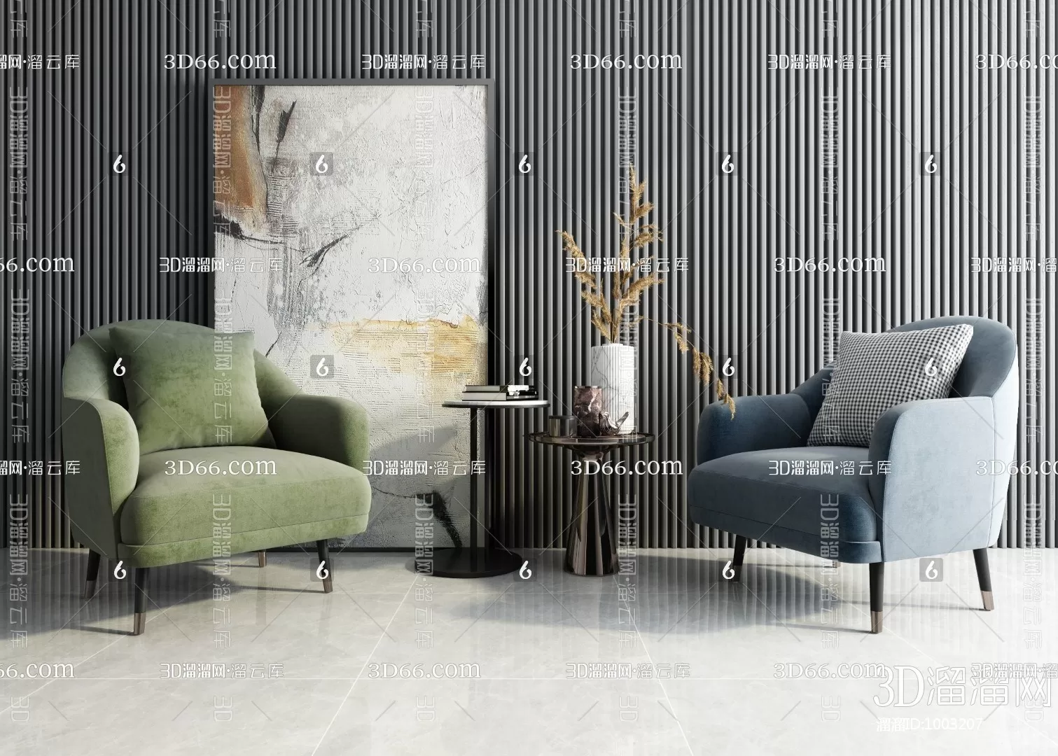 3DSKYFREE – LIVINGROOM - CHAIR 3DS MAX MODELS