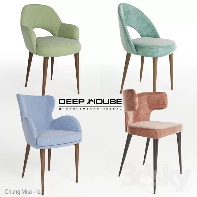 3DSKYFREE – LIVINGROOM - CHAIR 3DS MAX MODELS
