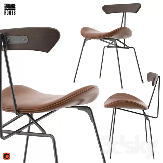 3DSKYFREE – LIVINGROOM - CHAIR 3DS MAX MODELS