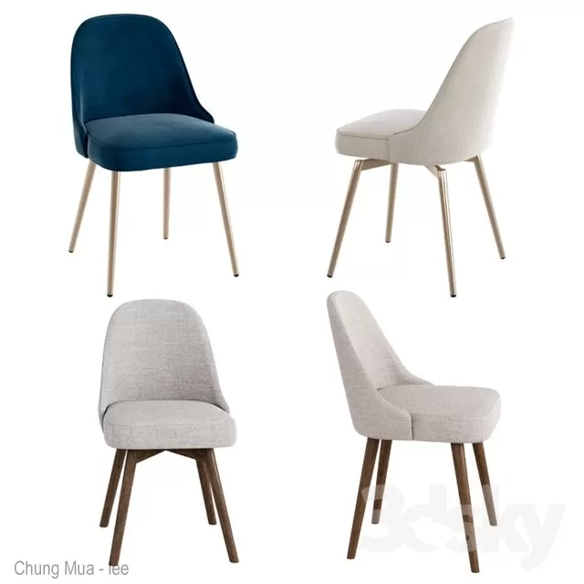 3DSKYFREE – LIVINGROOM - CHAIR 3DS MAX MODELS