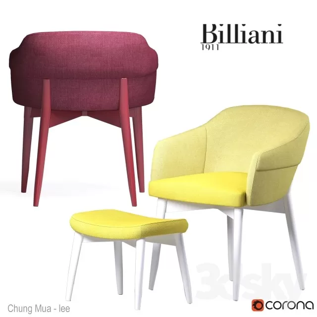 3DSKYFREE – LIVINGROOM - CHAIR 3DS MAX MODELS