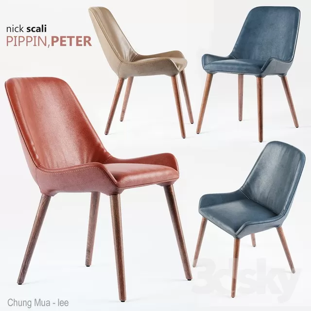 3DSKYFREE – LIVINGROOM - CHAIR 3DS MAX MODELS