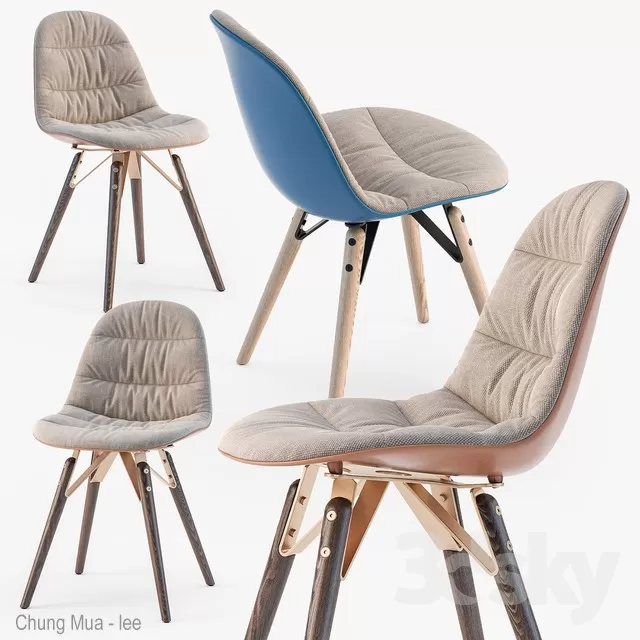 3DSKYFREE – LIVINGROOM - CHAIR 3DS MAX MODELS